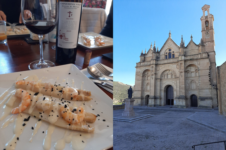 Come Bien con Alta Calidad en un Entorno Histórico de Lujo en Antequera