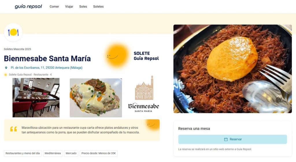 Un Solete Repsol: Más que un premio, una garantía de honestidad